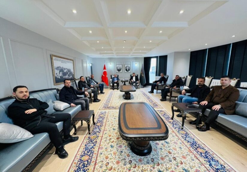 Şeyhmus BABAT’a Hayırlı Olsun Ziyareti