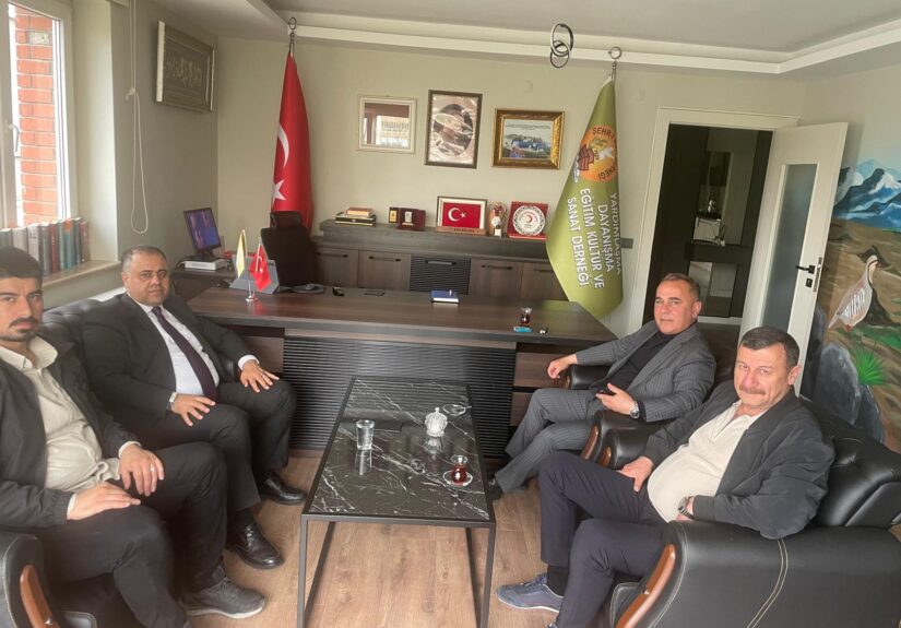 Akdeniz ve Silopi İlçe Başkanlarından Derneğimize Ziyaret