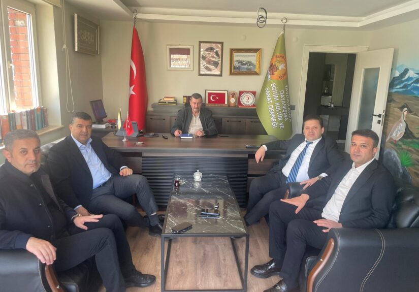 Şırnak Ticaret Odası Başkanı ve İş İnsanlarından Ziyaret