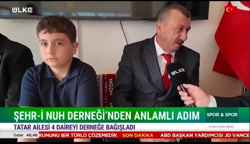 Şehr-i Nuh Derneği’nden Anlamlı Adım