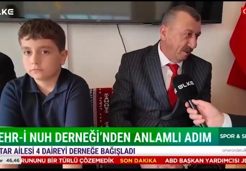Şehr-i Nuh Derneği’nden Anlamlı Adım