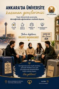 Ankara’ya üniversite kaydı için Şırnak il ve ilçelerinden gelen öğrencilerimizi yalnız bırakmıyoruz.