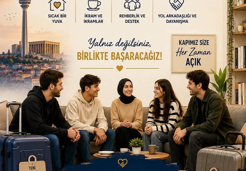 Ankara’ya üniversite kaydı için Şırnak il ve ilçelerinden gelen öğrencilerimizi yalnız bırakmıyoruz.