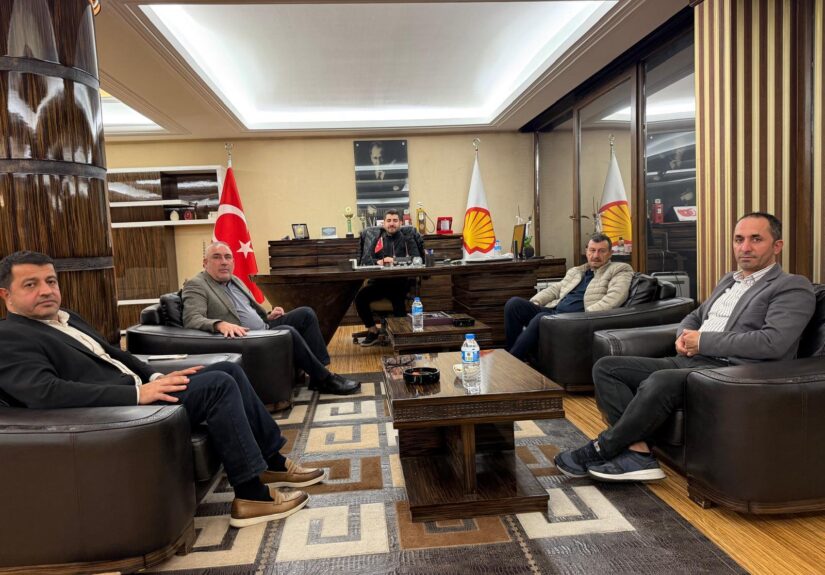 İş İnsanlarımızdan Sayın Mehmet Çağlı’ya Nezaket Ziyareti